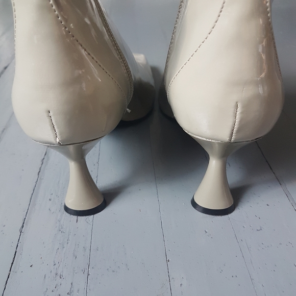 Zara Faux Patent Leather Boots - Picture 8 of 12